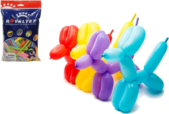 Modellező lufik – 100 darabos készlet