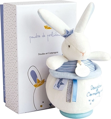 Doudou ajándékszett – zenélő plüss kutyus 14 cm