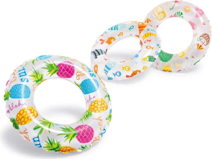 INTEX felfújható úszógumi 51 cm – nyári minták
