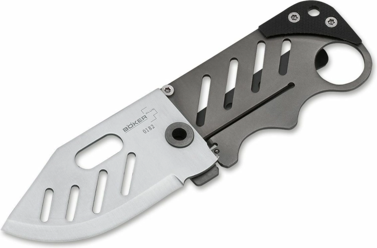 Böker Plus Credit Card Knife nyakkés, 5,8 cm, G10 és titán
