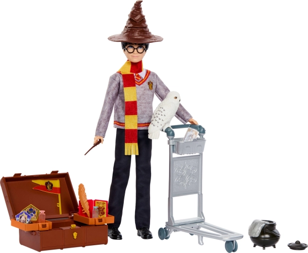 Mattel Harry Potter 9¾. vágány játékkészlet – Harry Potter baba és kiegészítők