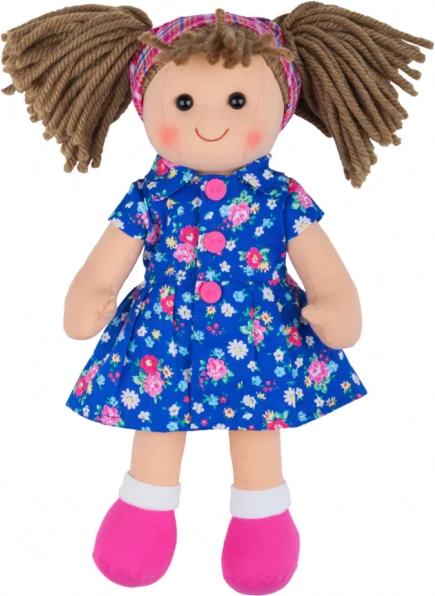 Bigjigs Toys textil baba Hollie 28 cm