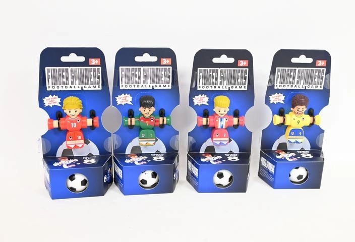Finger spinners asztali foci – focista figura labdával