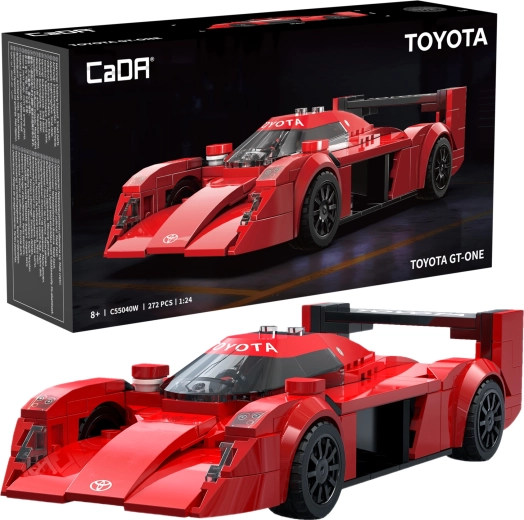 CaDA építőkészlet Toyota GT-One versenyautó (272 db elem)