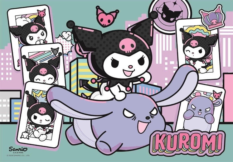 Clementoni puzzle Kuromi 104 darabos