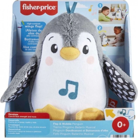 Interaktív zenei pingvin Fisher-Price