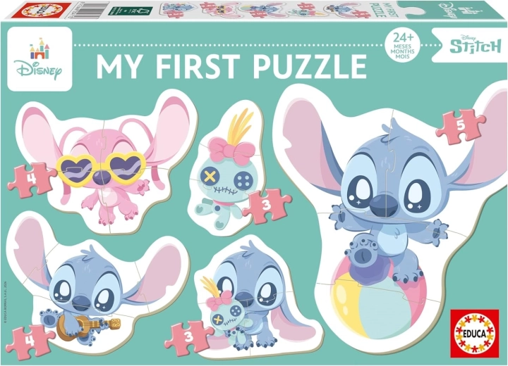 Educa baby puzzle Stitch 5 az 1-ben (3–5 darab)