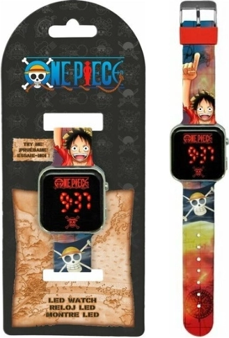 Digitális LED One Piece gyermek karóra