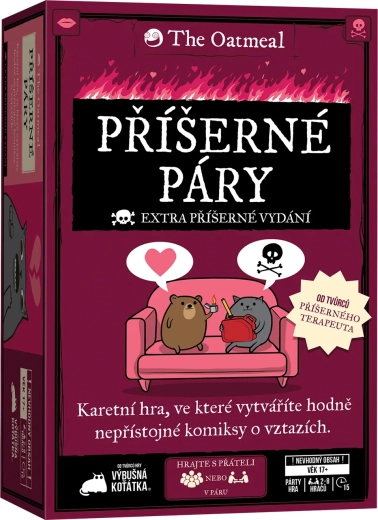 Blackfire Szörnyű párok – kártyajáték The Oatmeal képregényeivel