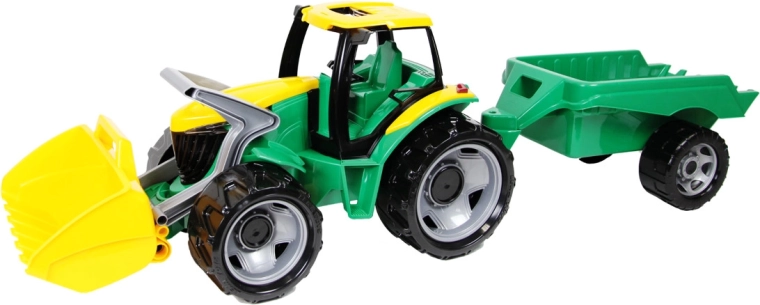 Traktor utánfutóval 107 cm LENA