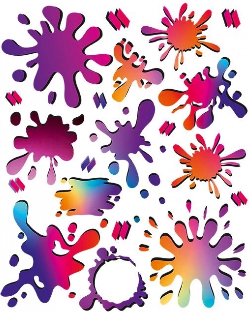 Színes vasalható foltok Naplamki – készlet ruhákhoz