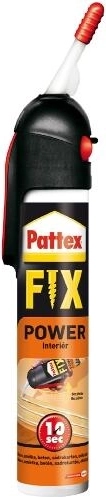 Pattex Power Fix DIY önkioldós beltéri szerelőragasztó 250 g