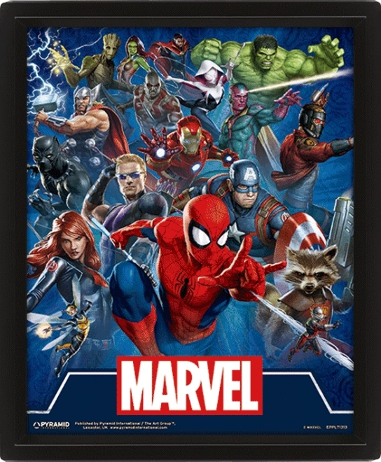3D Marvel kép