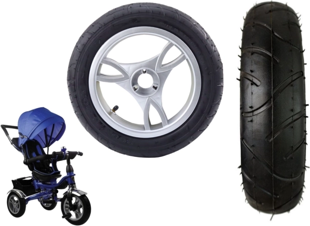 Műanyag első kerék felfújható gumigumival PRO600