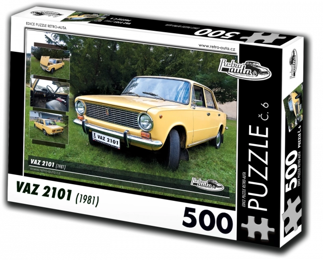 RETRO-AUTA Puzzle VAZ 2101 1981 500 darabos