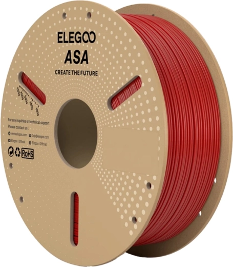 Elegoo ASA filament piros 1,75 mm