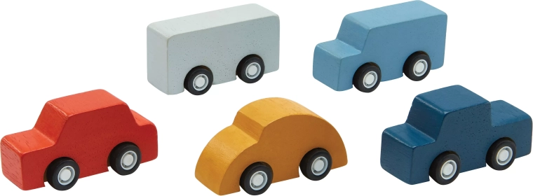 PlanToys mini autók készlete (5 db)
