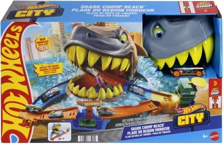 Hot Wheels City Cápartengerpart Shark Chomp