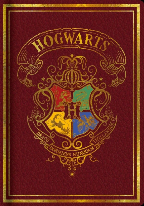 A5 jegyzettömb Harry Potter piros
