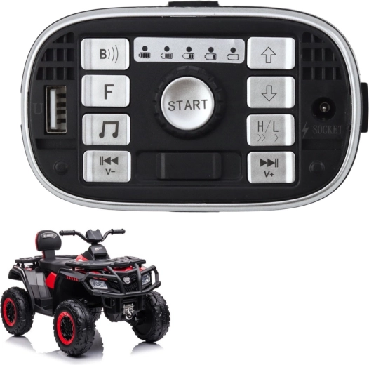 Zenei panel S615 24V elektromos járműhöz