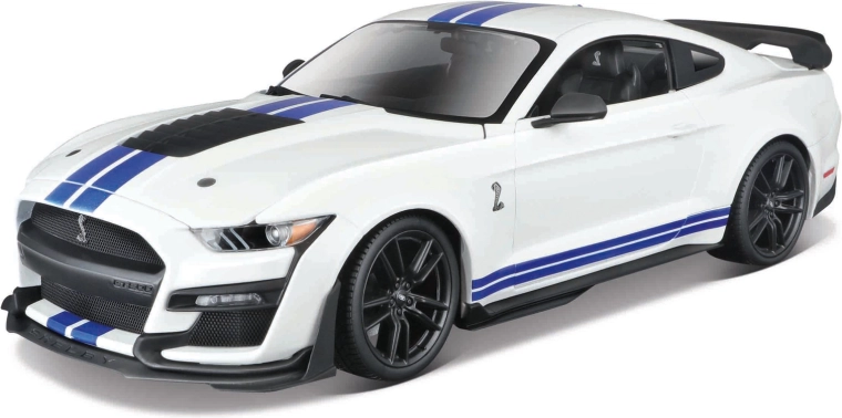 Maisto 2020 Ford Mustang Shelby GT500 fehér modell 1:18