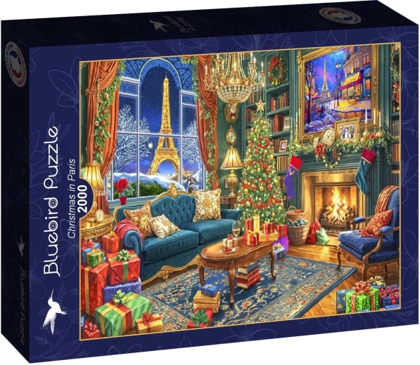 Bluebird puzzle Karácsony Párizsban 2000 darabos