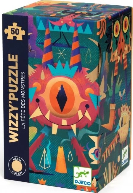 Fémes kirakó Monster party 50 darab