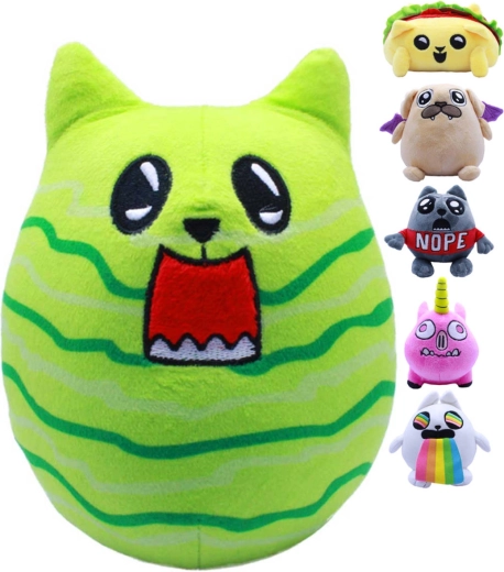Robbanó cicák plüssfigura 15 cm (licencelt) – 1 db