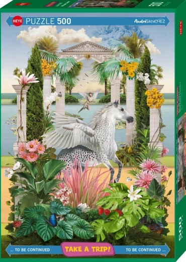 HEYE Take a Trip! André Sanchez puzzle, 500 darabos
