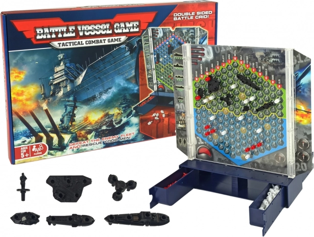 Logikai stratégiai játék Ship Battle Grey