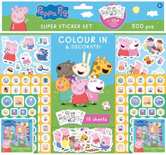 Peppa Malac matricaszett (500 db)