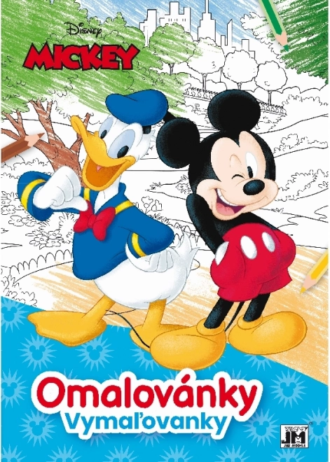 A4-es színező MICKEY MOUSE – 16 oldal kifestéshez