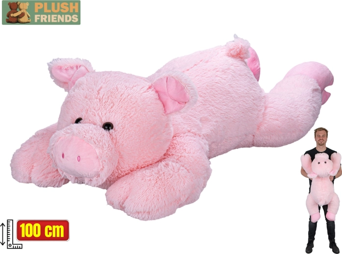 Plüss malac 100 cm – Plush Friends