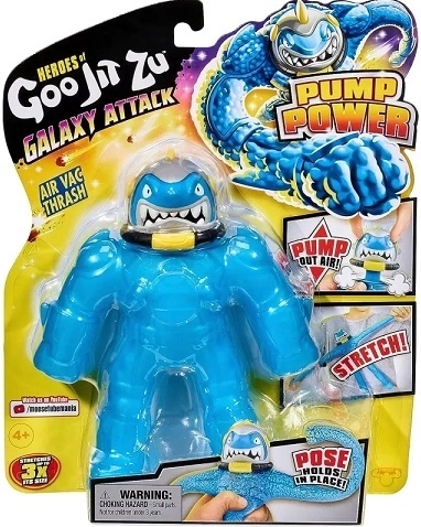 Goo Jit Zu Galaxy Attack Air Vac Thrash Air Vac pumpás nyújtható figura