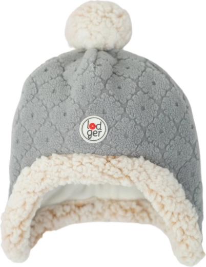 Lodger polár sapka Hatter folklore fleece drizzle 0–3 hónapos