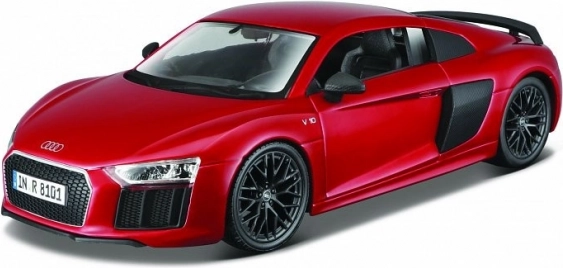 Audi R8 V10 Plus 1:25 méretarányú fém autómodell összeszereléshez
