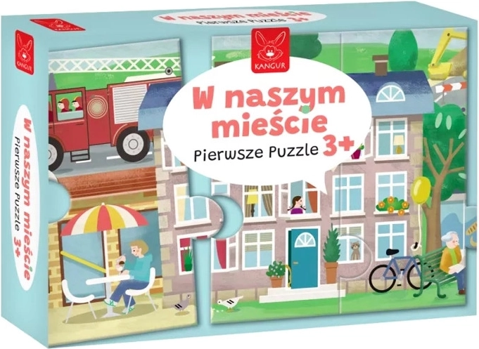 Első kirakó: A mi városunk – nagy padlókirakó gyerekeknek