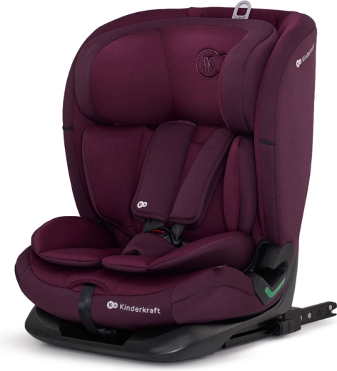 Kinderkraft Oneto3 i-Size autósülés 76–150 cm ISOFIX-szel, Cherry Pearl