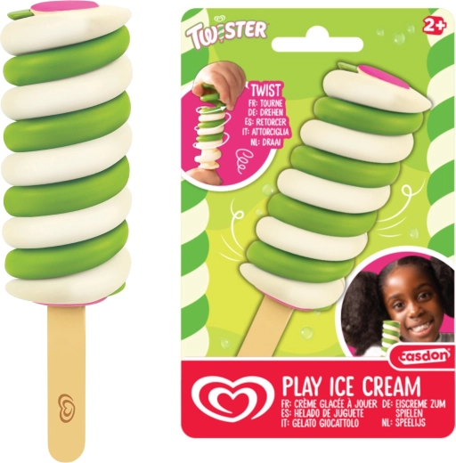Casdon Algida Twister zöld nyalókás jégkrém – játék