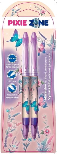 Pixie Crew radírozható tollak, pillangós, 2 db