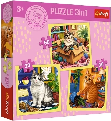 Gyermek puzzle 3 az 1-ben – Örömteli pillanatok