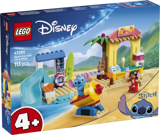 LEGO Disney tengerparti szórakozás Lilóval és Stitch-csel