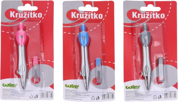 Körző bliszterben póthegyekkel