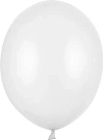 Strong metálos lufik pure white 30 cm – 50 db