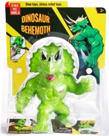 Behemoth puha plüss dinoszaurusz zöld