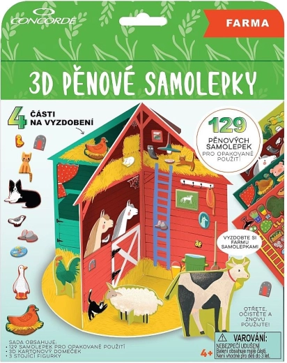 3D habszivacs matricák Farm CONCORDE