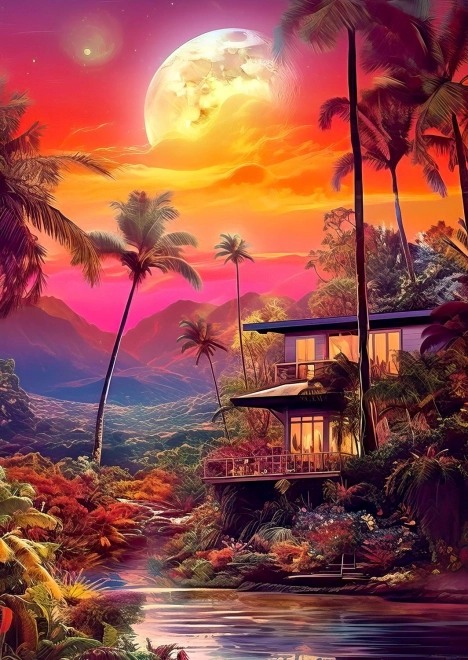 Puzzle Bűbájos alkonyat 1000 darab