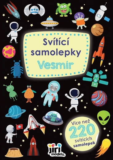 Világító űrmatricák (200 db)
