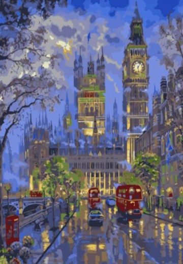 Norimpex gyémántfestés London éjszaka 30 × 40 cm