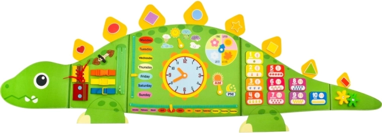2Kids Toys puha aktivitás tábla dinoszaurusz - 1 db